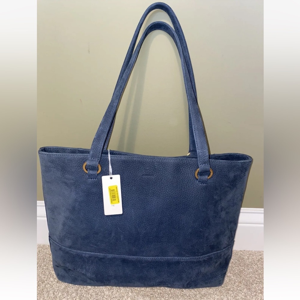 Hammitt Andersen large tote nubuck leather blue skies New with tags